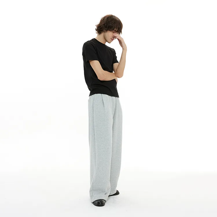 DIMC Casual Pants Unisex Heather Gray-6