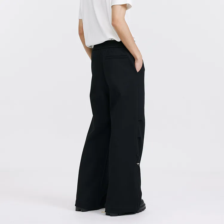 DIMC Casual Pants Unisex Black-3
