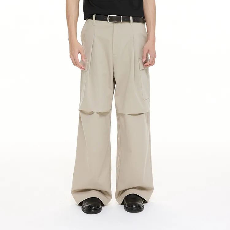 DIMC Cargo Pants Unisex Khaki-3