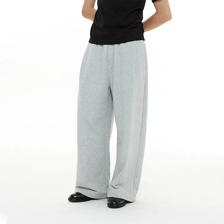 DIMC Casual Pants Unisex Heather Gray-3