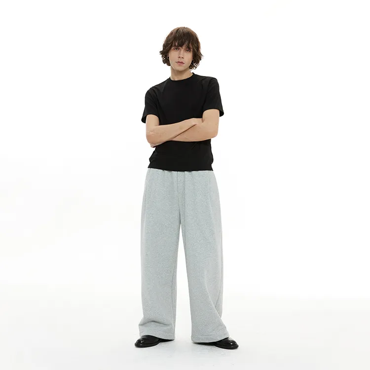 DIMC Casual Pants Unisex Heather Gray-4