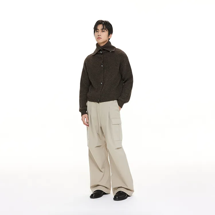 DIMC Cargo Pants Unisex Khaki-4