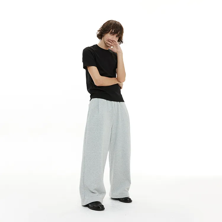 DIMC Casual Pants Unisex Heather Gray-5