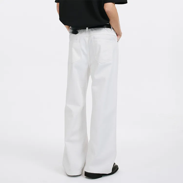 DIMC Jeans Unisex White-3