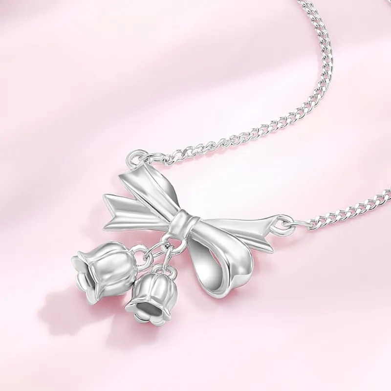 LUKFOOK JEWELLERY S925 Silver Necklaces Women's-3