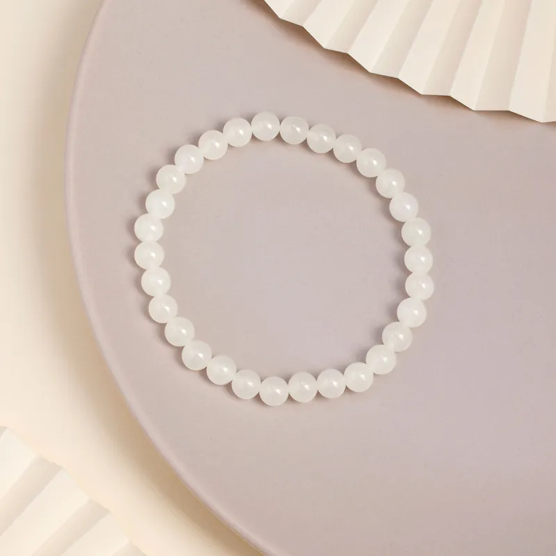 LUKFOOK JEWELLERY Hetian Jade Bracelets White Jade Women's-3