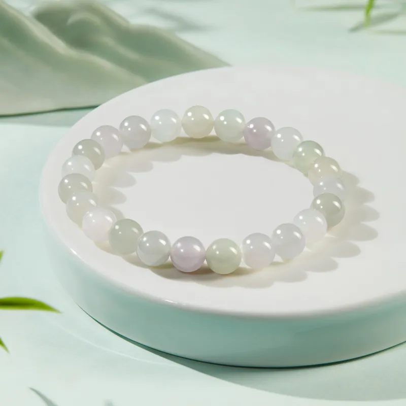 LUKFOOK JEWELLERY Hetian Jade Bracelets Pale Greenish White Jade Women's-1