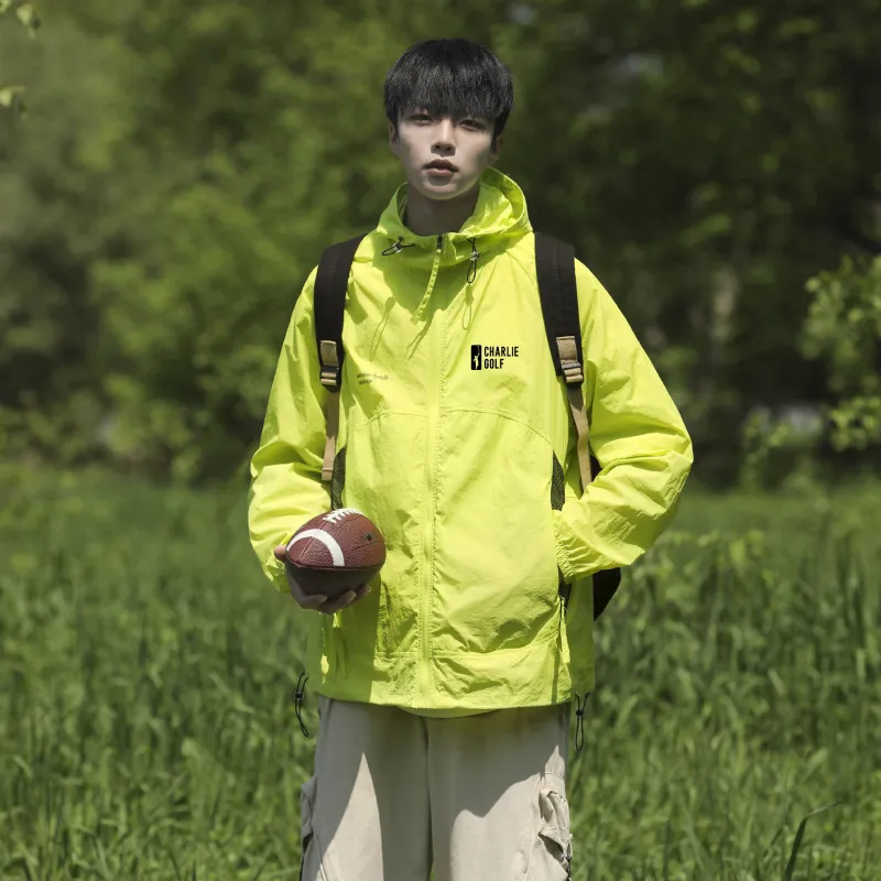 CHARLIE GOLF UV Protection Windproof Sun Protection Clothing Unisex-7