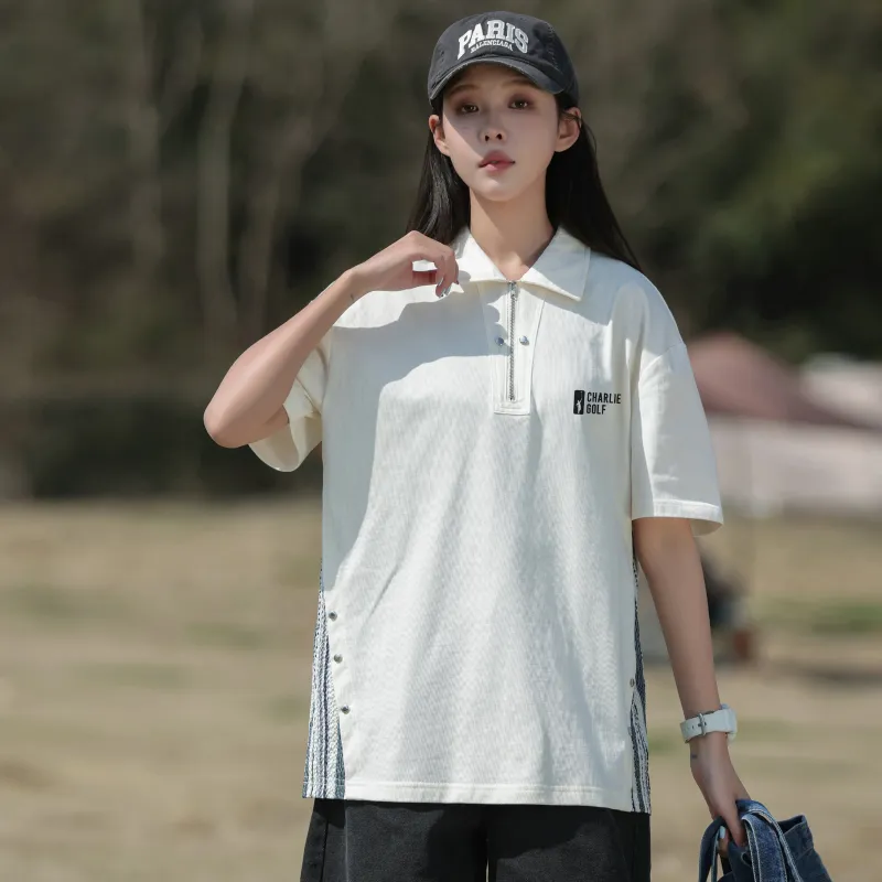CHARLIE GOLF Polo Shirts Unisex-11