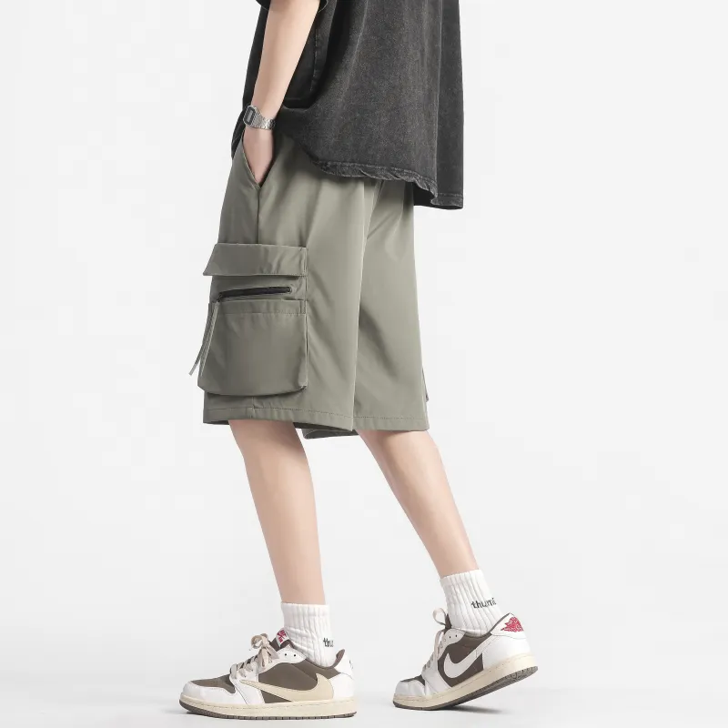 CHARLIE GOLF Denim Shorts Unisex-5