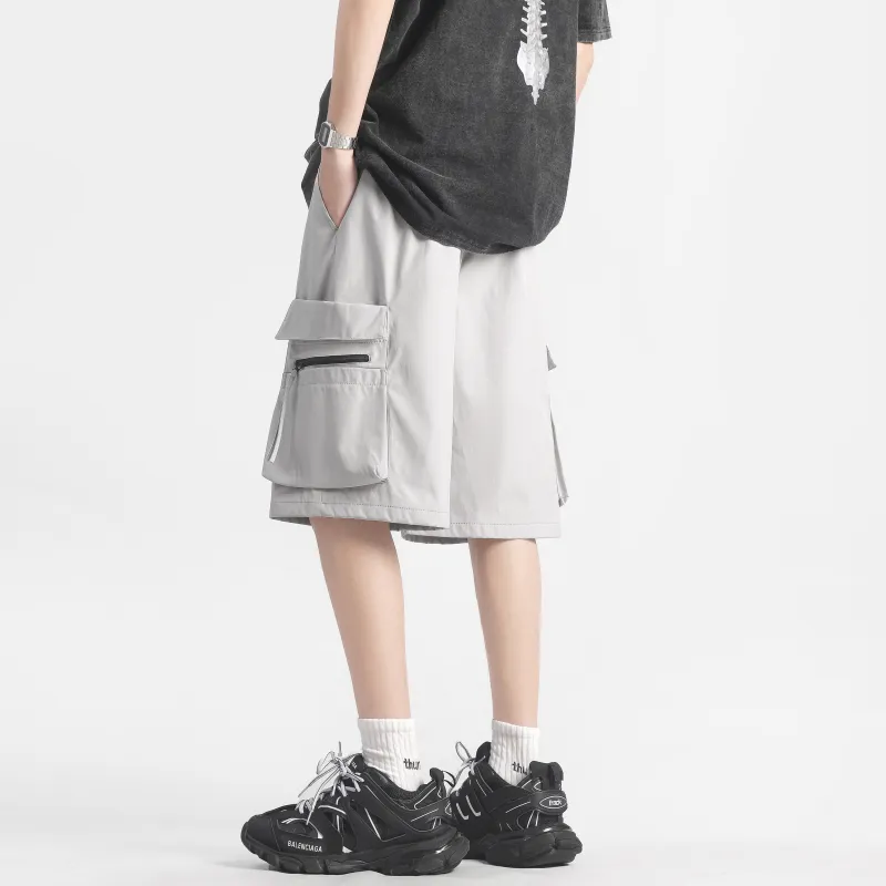 CHARLIE GOLF Denim Shorts Unisex-8