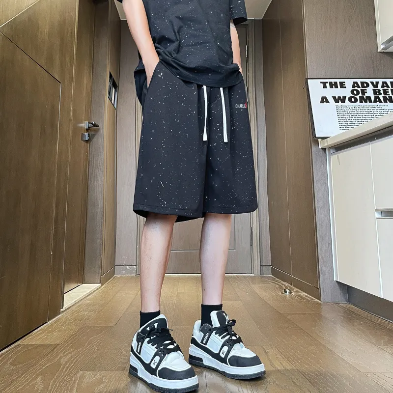 CHARLIE GOLF Casual Shorts Unisex Black-3