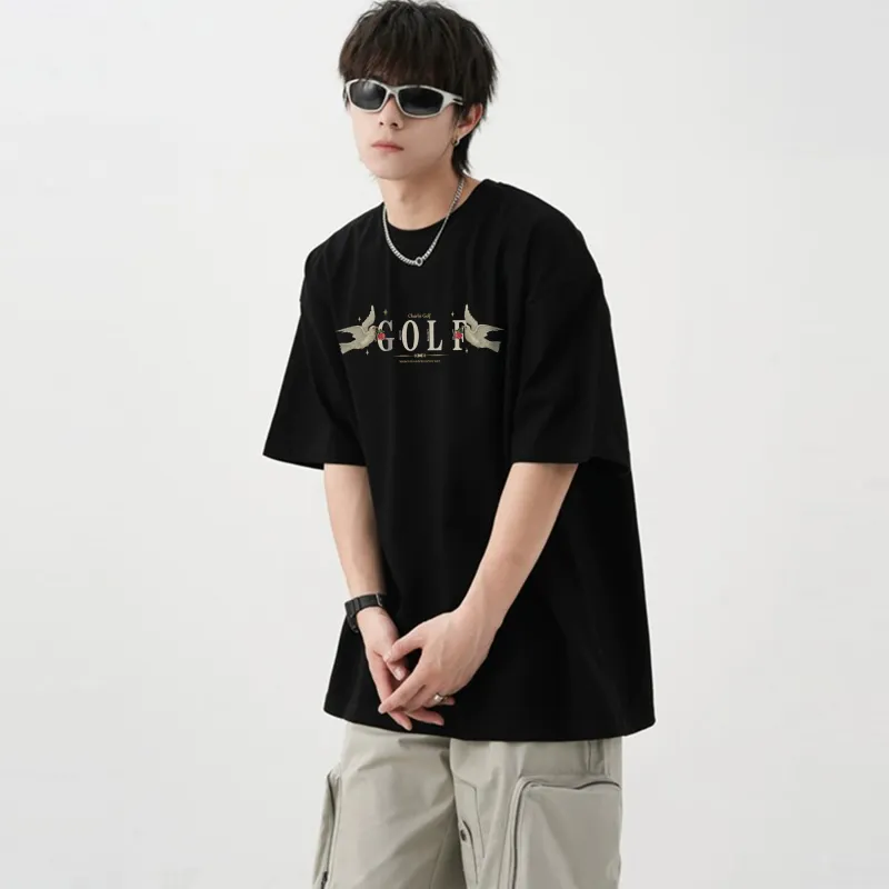 CHARLIE GOLF Short Sleeved T Shirts Unisex-3