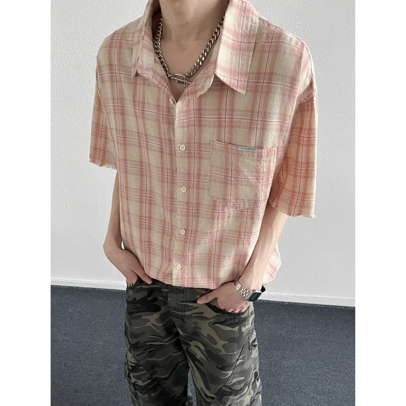 CHARLIE GOLF Shirts Unisex Pink-3