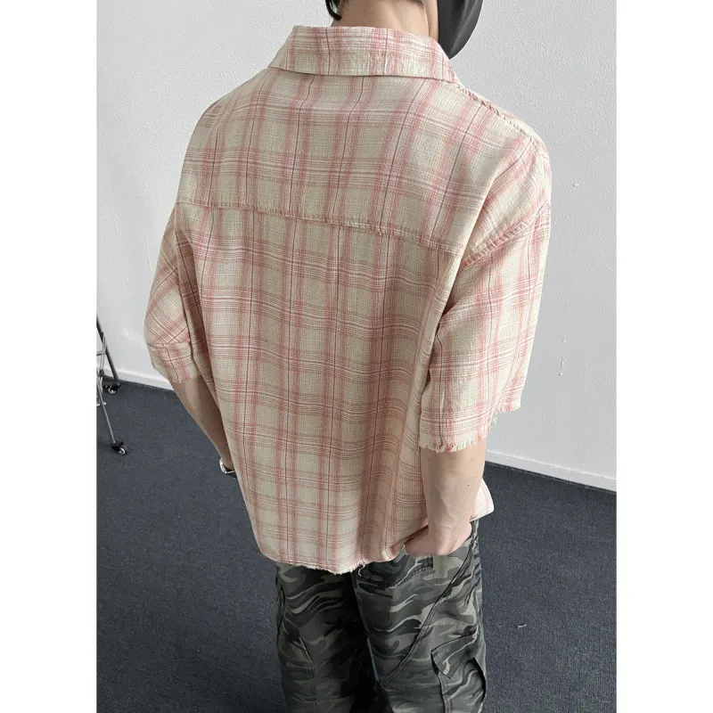 CHARLIE GOLF Shirts Unisex Pink-5