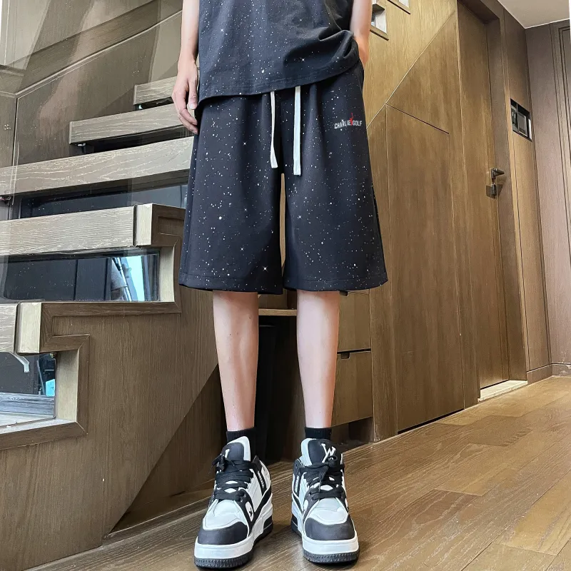 CHARLIE GOLF Casual Shorts Unisex Black-2