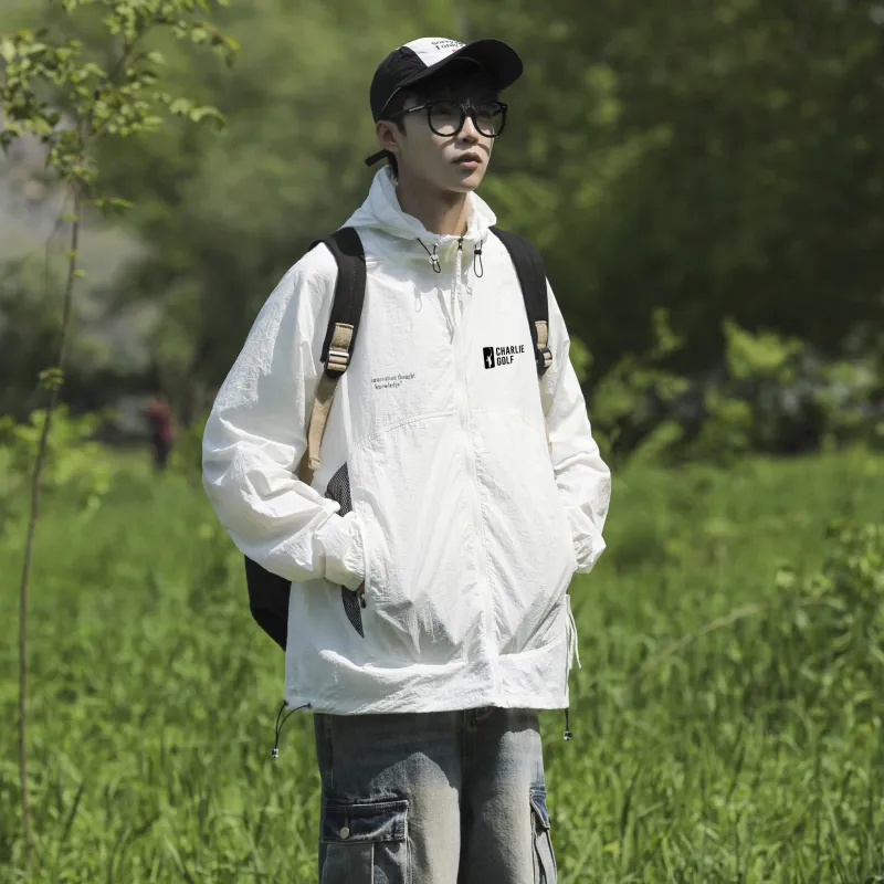 CHARLIE GOLF UV Protection Windproof Sun Protection Clothing Unisex-3