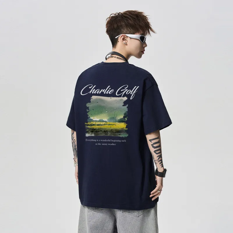 CHARLIE GOLF T Shirts Unisex-11