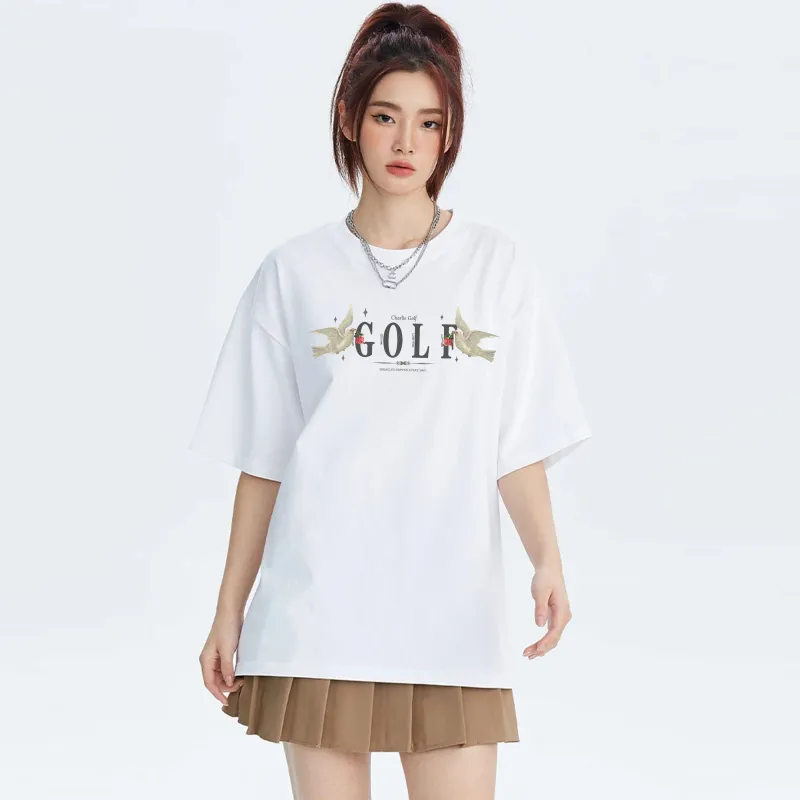CHARLIE GOLF Short Sleeved T Shirts Unisex-6