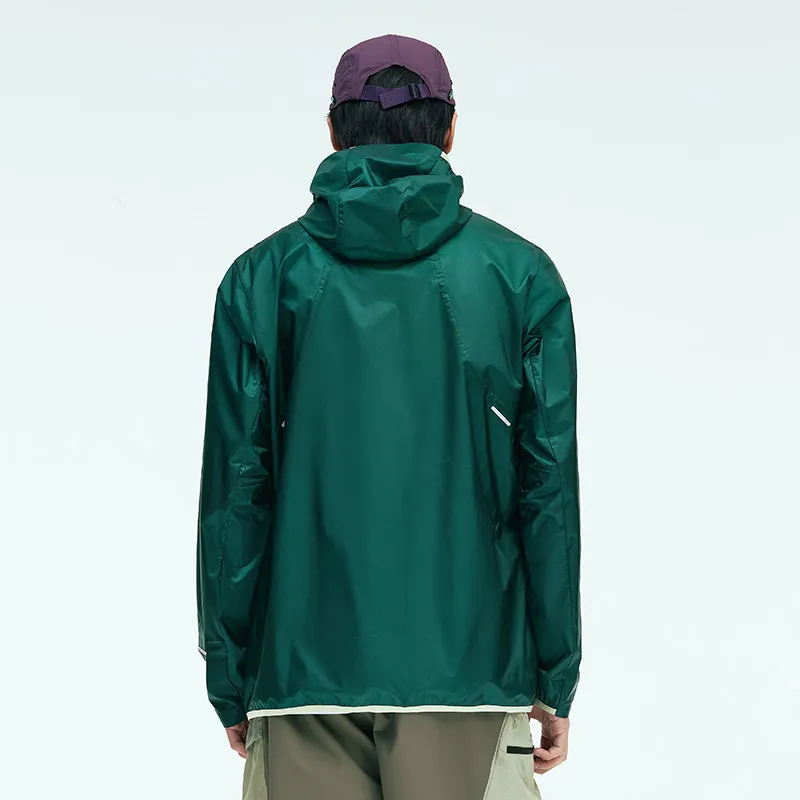 XINQITIAN Jackets Coats Men's Pine Green-1