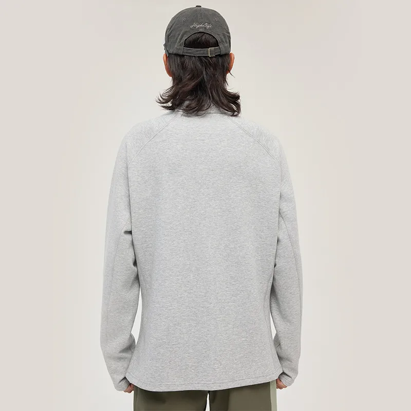 XINQITIAN Sweatshirt Men's Cool Wall Gray-2