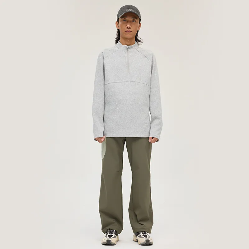XINQITIAN Sweatshirt Men's Cool Wall Gray-4