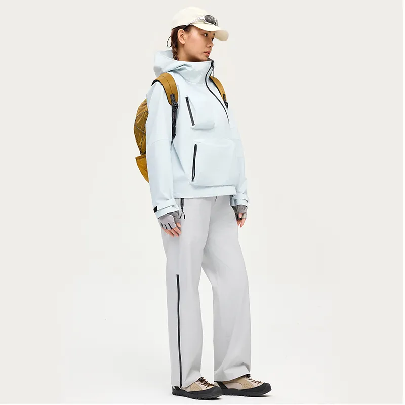 XINQITIAN Wear Resistant Water Resistant Windproof Windbreaker Jacket Unisex-5