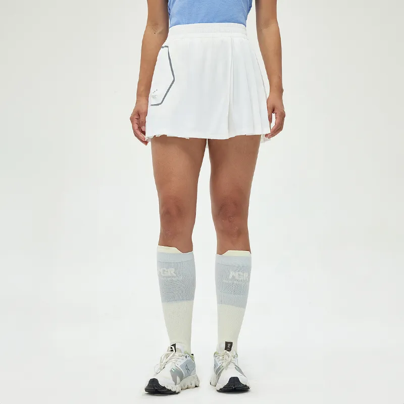 XINQITIAN Skirt Women's Airy White-1
