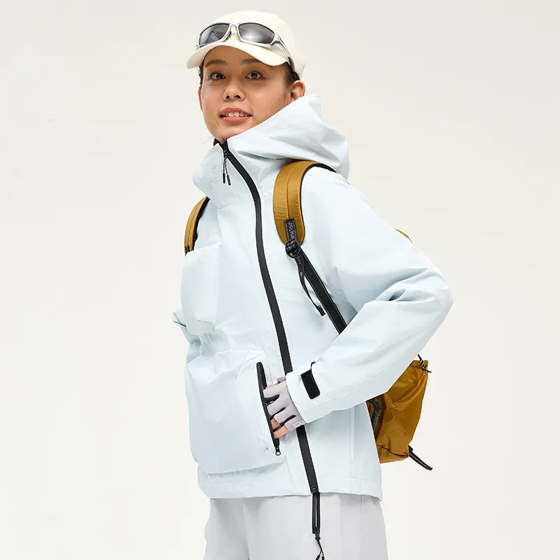 XINQITIAN Wear Resistant Water Resistant Windproof Windbreaker Jacket Unisex-4
