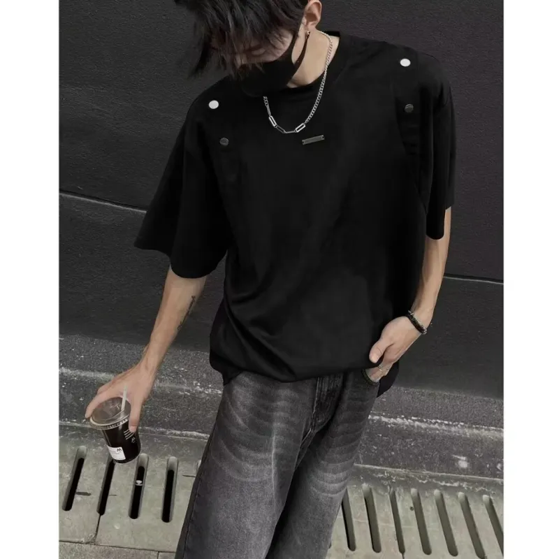 UMBNESS T Shirts Unisex Black-5
