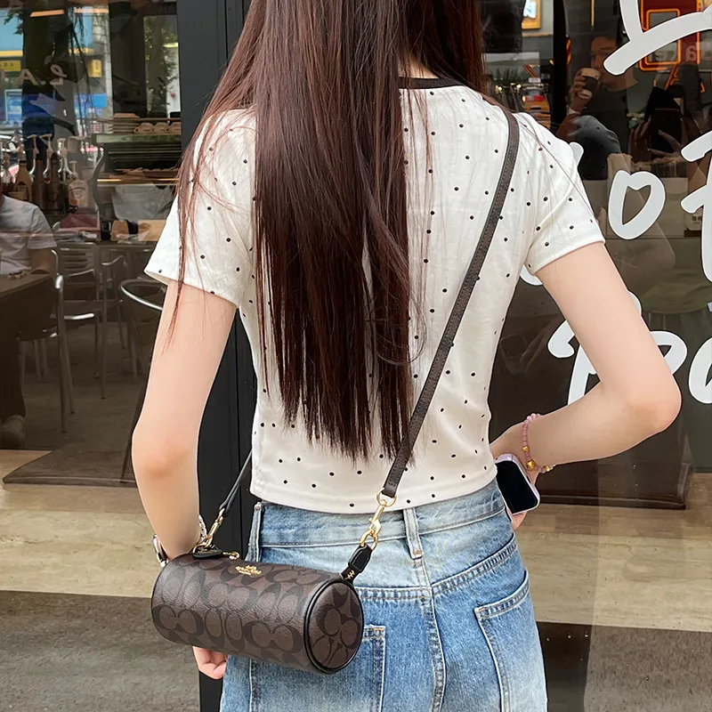 Luxury Care Artisan Workshop Imported Microfiber Bag Strap Women's Black-1