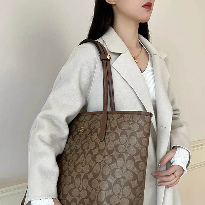 Luxury Care Artisan Workshop Leather Bag Strap Women's Brown/Beige/Milk Tea/Black-2