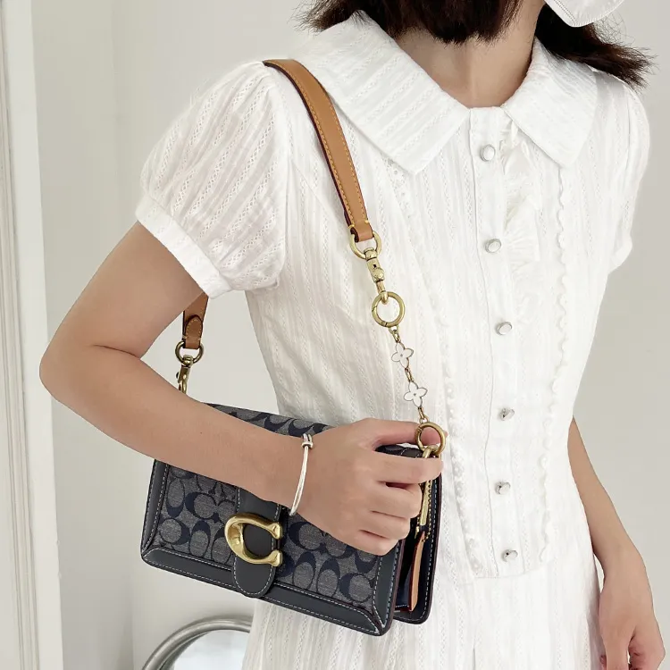 Luxury Care Artisan Workshop Alloy Metal Bag Straps Women's Antique Gold-2