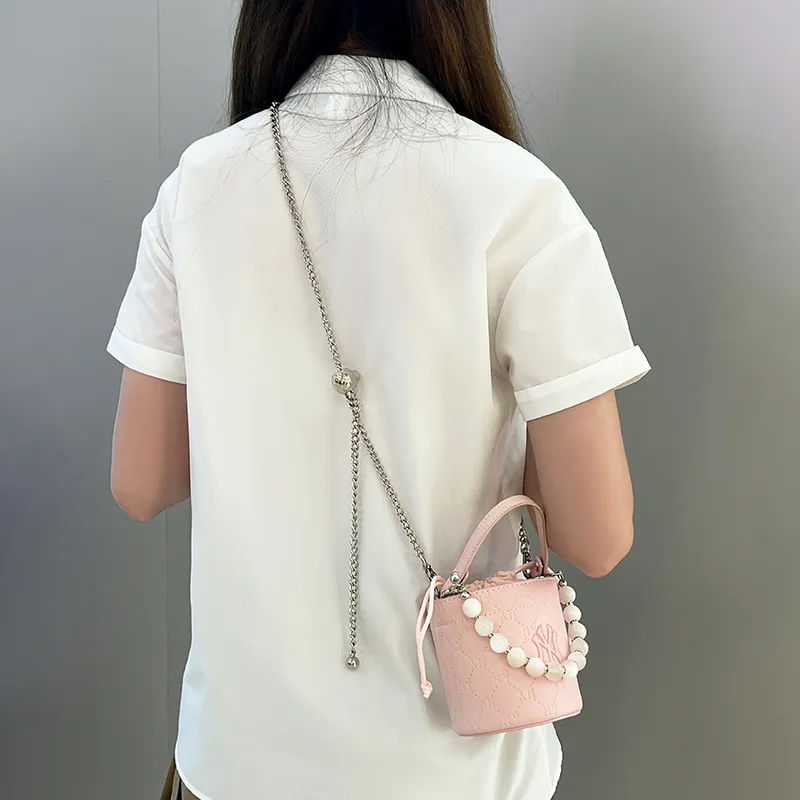 Luxury Care Artisan Workshop Metal Bag Strap Women's White-3