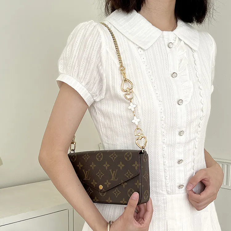 Luxury Care Artisan Workshop Metal Copper Bag Accessories Women's Gold-2