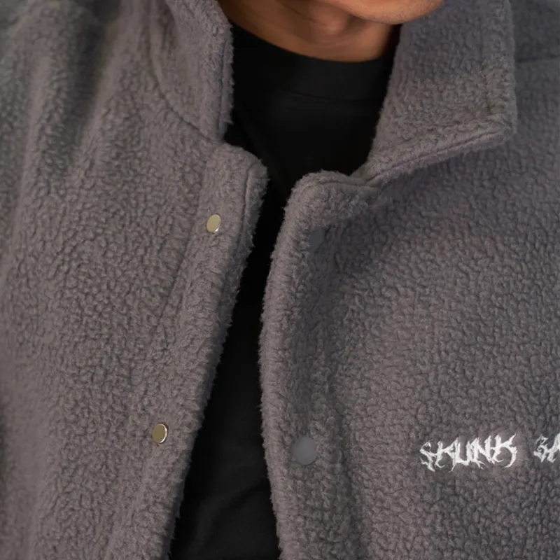 SKUNK GALLERY Puffer Jacket Unisex Gray-2