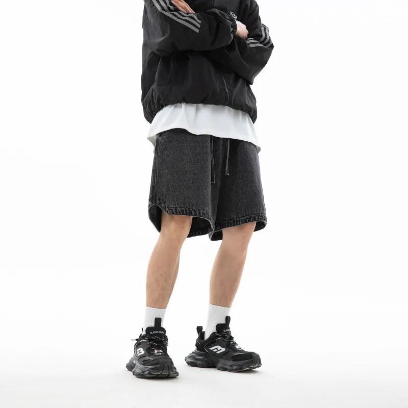 CREAZIONI LA FANTASIA E MOBILE Denim Shorts Unisex-3