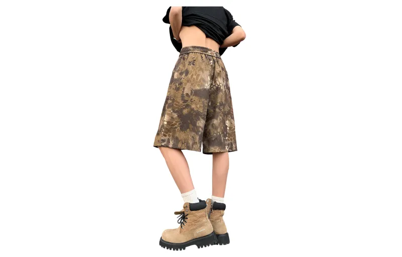 CREAZIONI LA FANTASIA E MOBILE Denim Shorts Unisex-1
