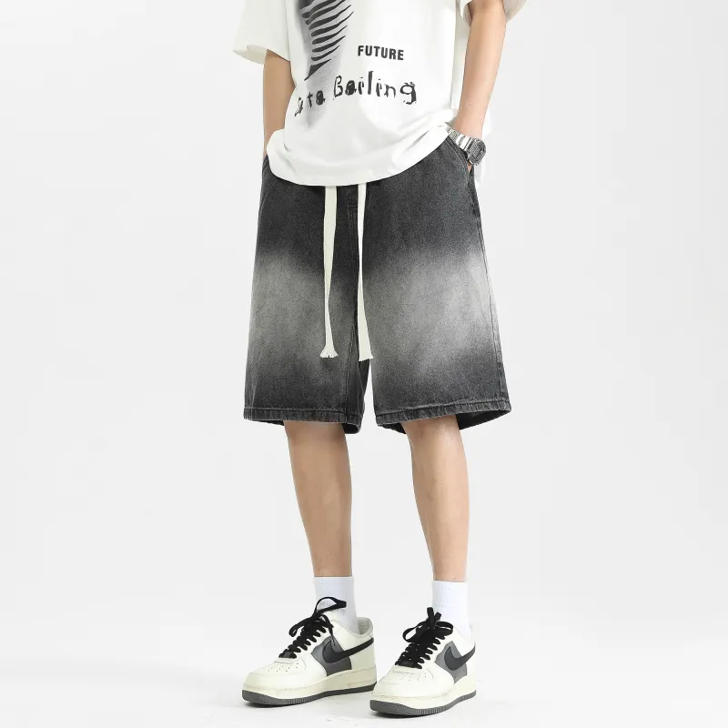 CREAZIONI LA FANTASIA E MOBILE Denim Shorts Unisex-11