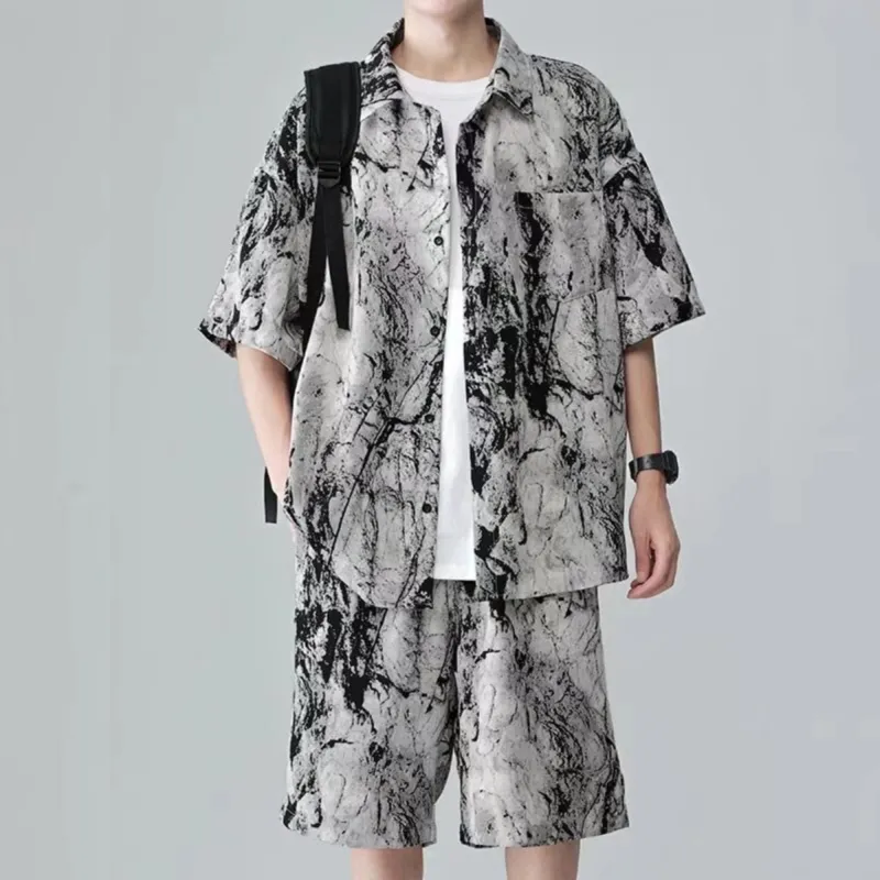 CREAZIONI LA FANTASIA E MOBILE Shirt Matching Set Unisex Gray-2