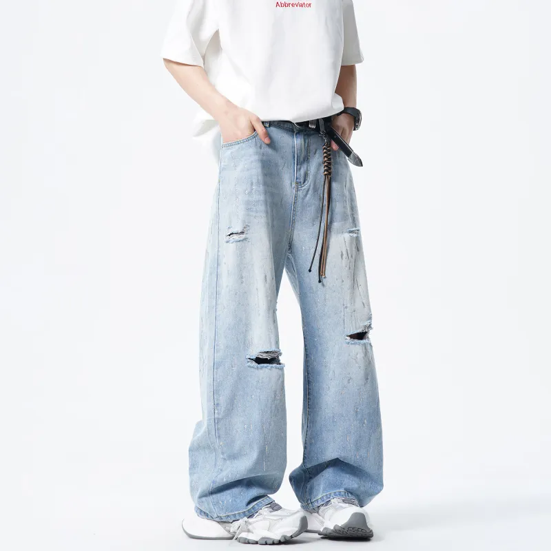 CREAZIONI LA FANTASIA E MOBILE Jeans Unisex Light Blue-5