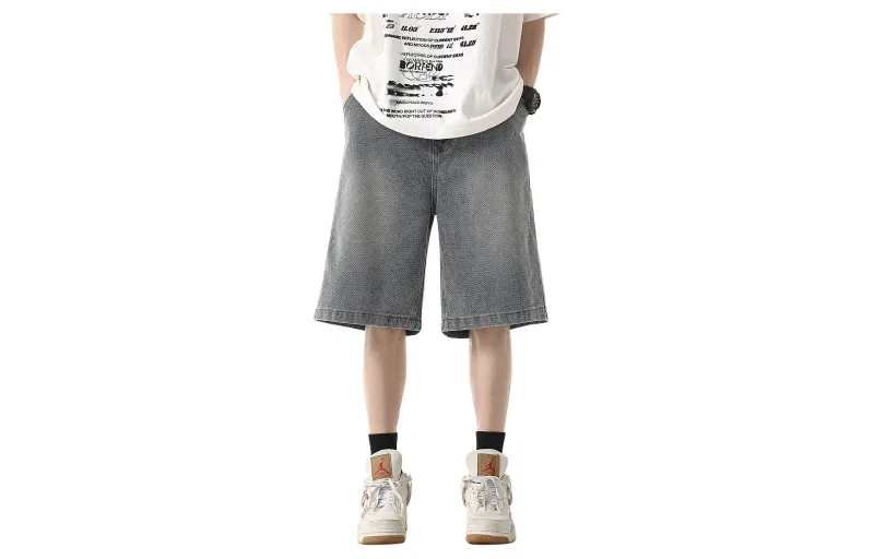 CREAZIONI LA FANTASIA E MOBILE Denim Shorts Unisex-15