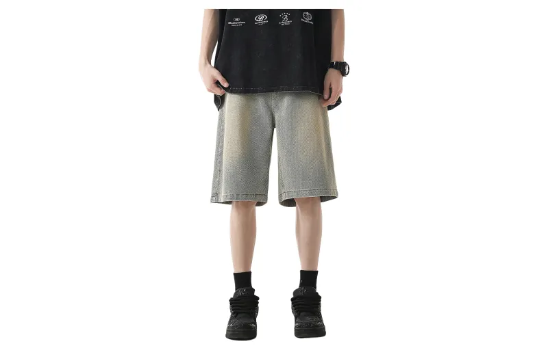 CREAZIONI LA FANTASIA E MOBILE Denim Shorts Unisex-9