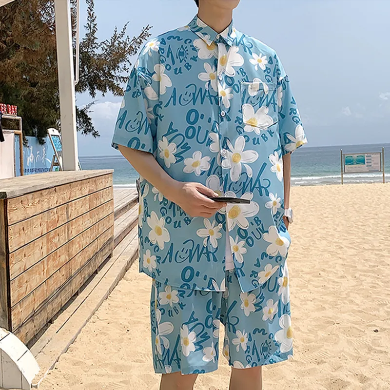 CREAZIONI LA FANTASIA E MOBILE Shirt Matching Set Unisex Lake Blue-4