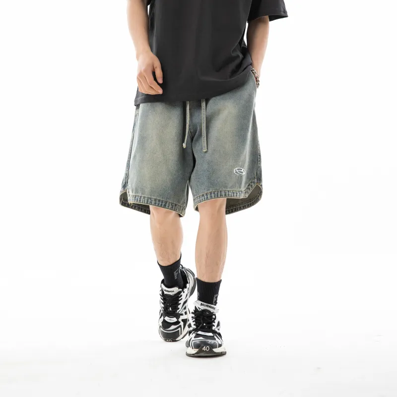 CREAZIONI LA FANTASIA E MOBILE Denim Shorts Unisex-9