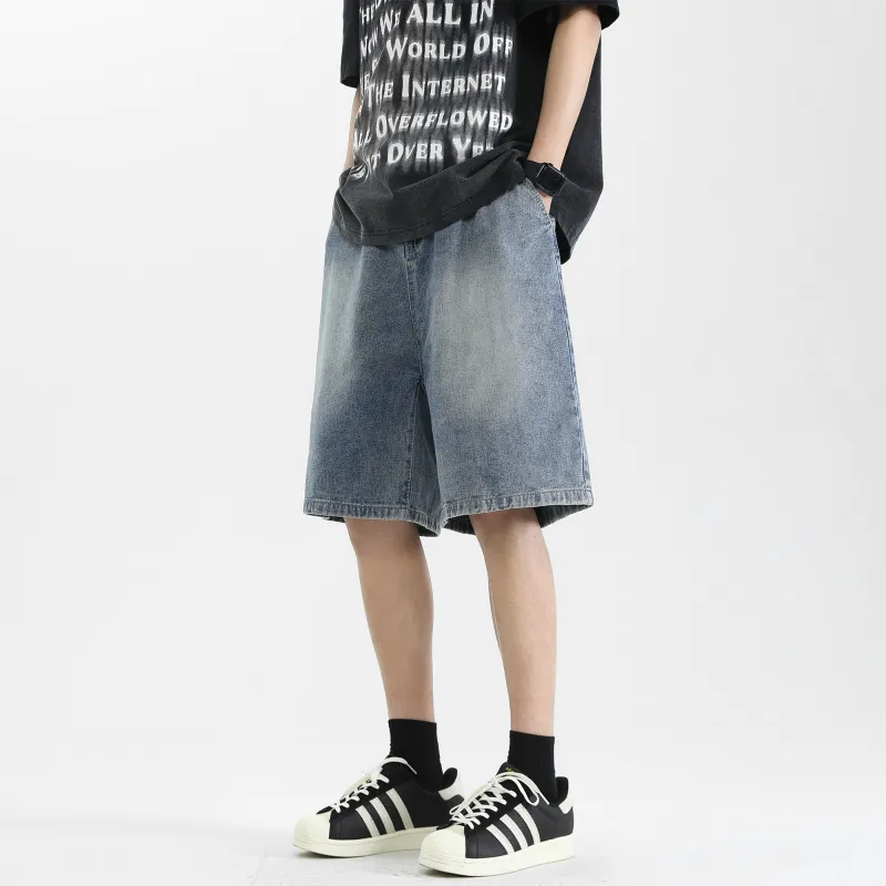 CREAZIONI LA FANTASIA E MOBILE Denim Shorts Unisex-3