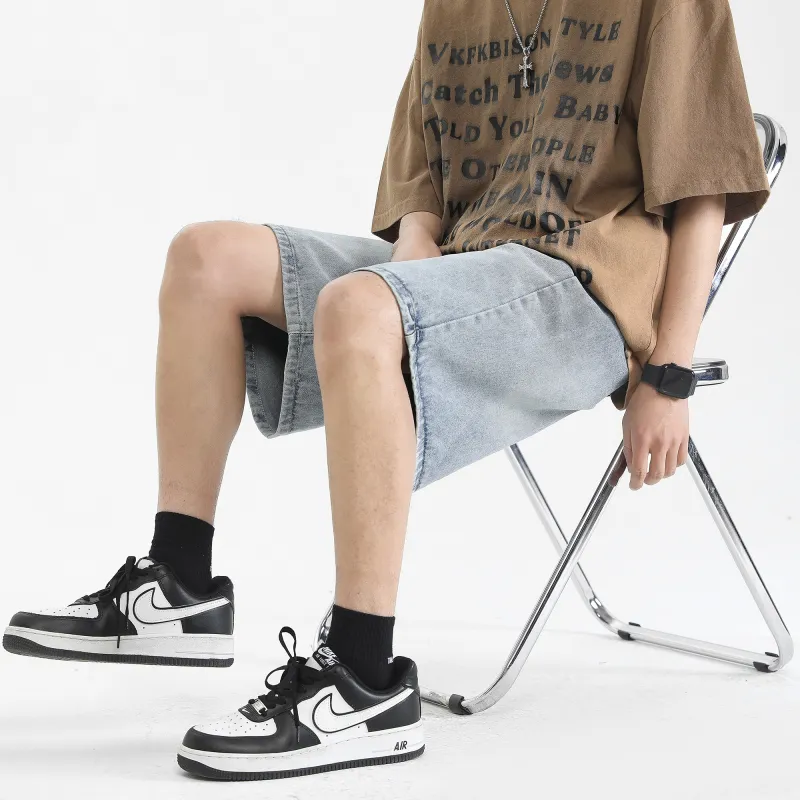 CREAZIONI LA FANTASIA E MOBILE Denim Shorts Unisex-12