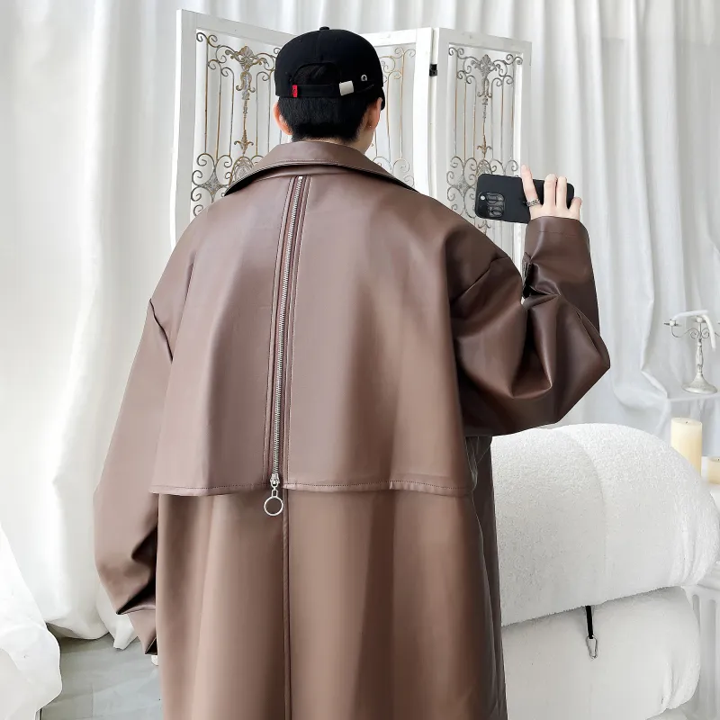 CREAZIONI LA FANTASIA E MOBILE Leather Jacket Unisex-9