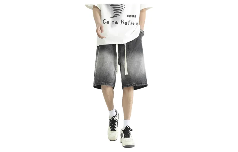 CREAZIONI LA FANTASIA E MOBILE Denim Shorts Unisex-8