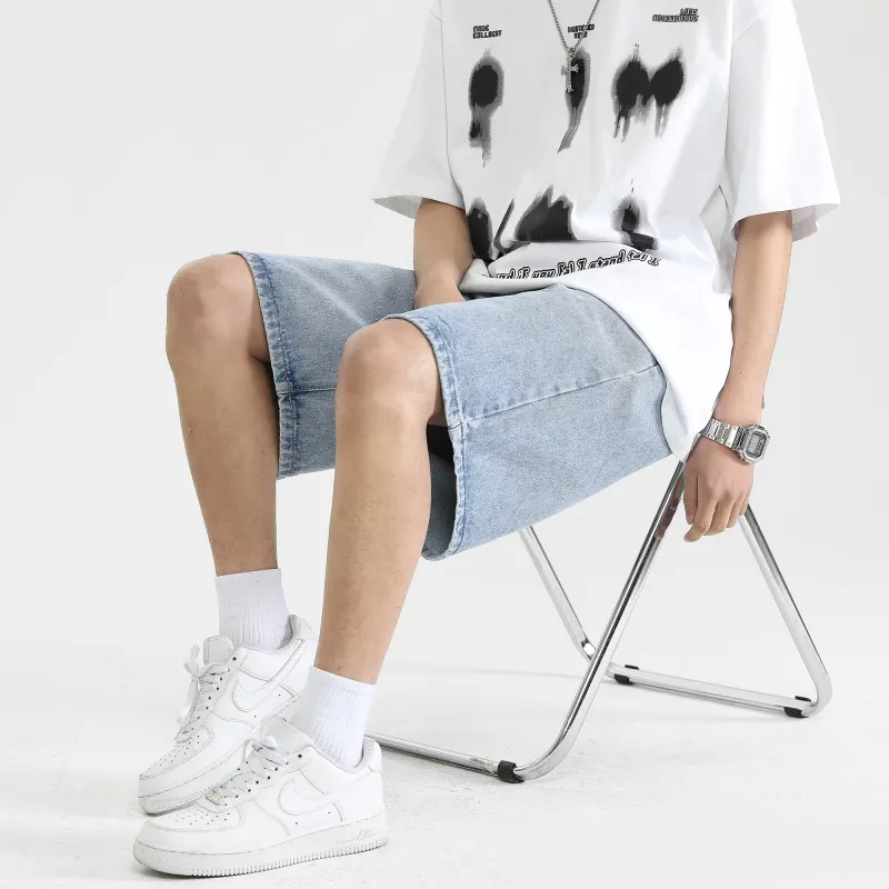 CREAZIONI LA FANTASIA E MOBILE Denim Shorts Unisex-11